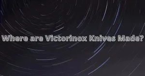 Where are victorinox knives made