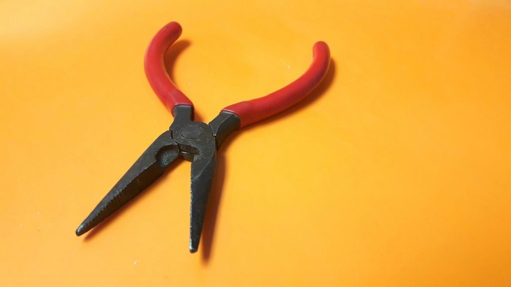 needle nose pliers